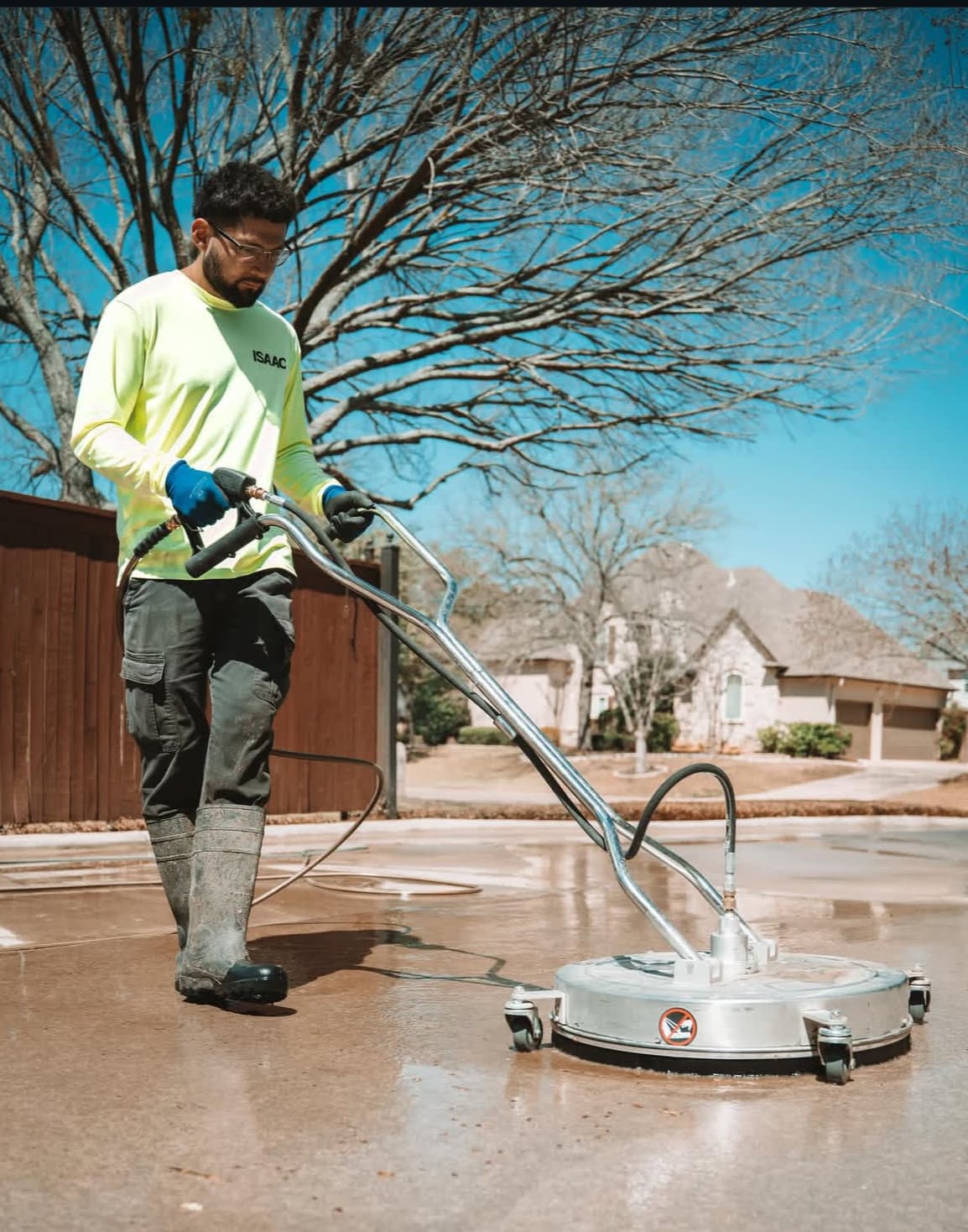 High-Pressure & Soft Power Washing